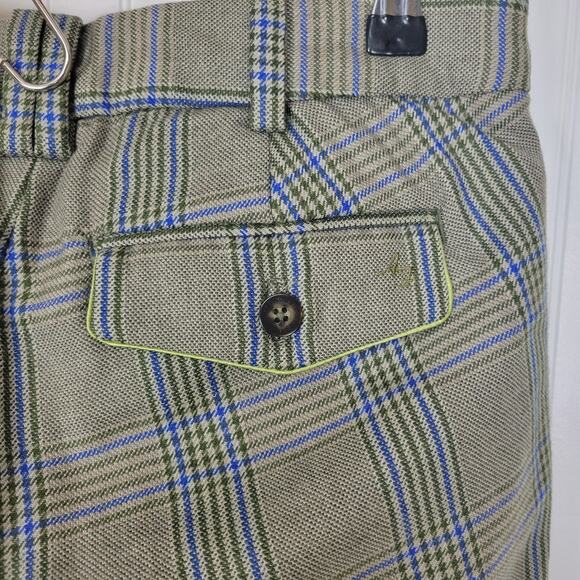 Abercrombie & Fitch Plaid low rise cropped trousers Size 0 - Picture 8 of 9